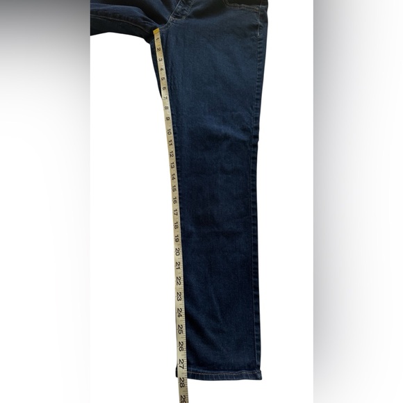 Ana Women's Blue Denim Skinny Stretch Jeans Size 12 - Picture 10 of 10